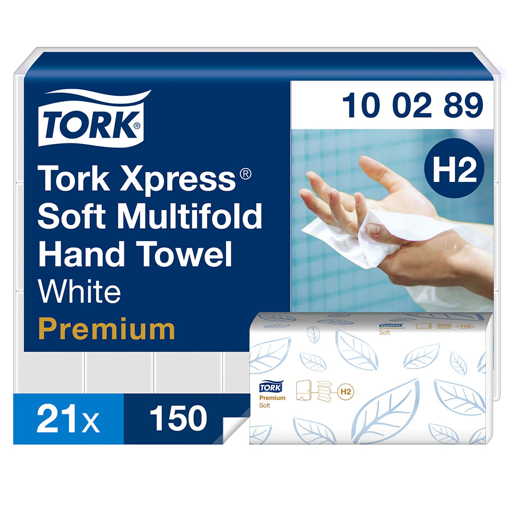 Pappershandduk Tork Premium Xpress Multifold H X Mm