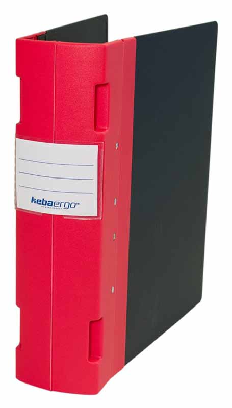 Pärm KEBAergo A4 80mm Röd 
