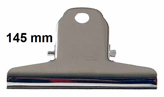 Pappersklämma med hål 145mm Bred