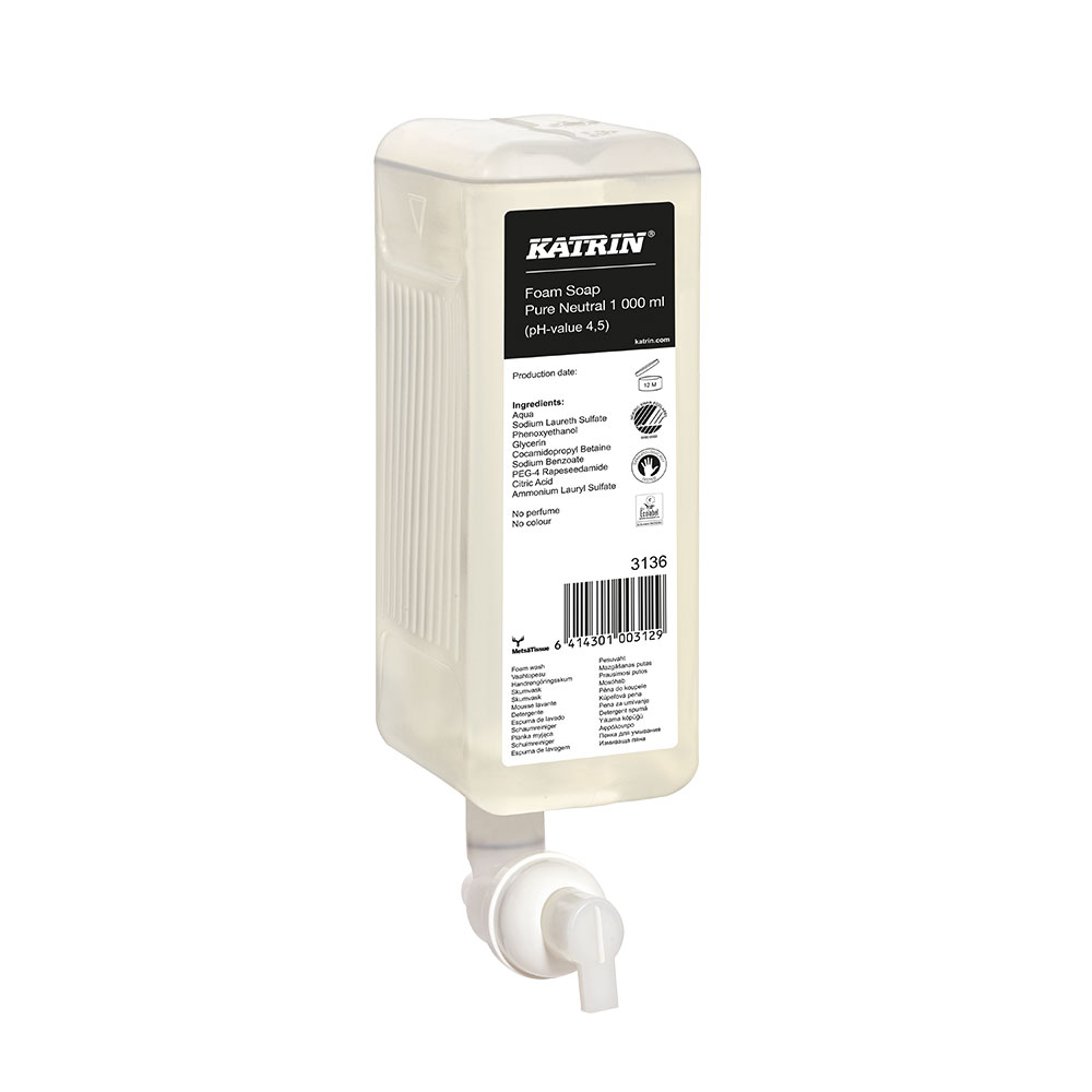 Skumtvål Katrin Neutral 1L