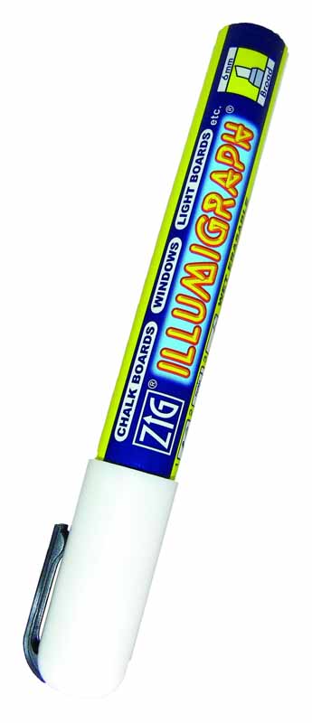 Märkpenna ZIG Illumigraph PMA-510 6mm Vit