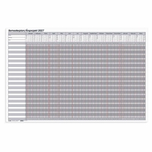 Almanacka Whiteboardtavla 890x590mm Semesterplan 2027 - 91246027