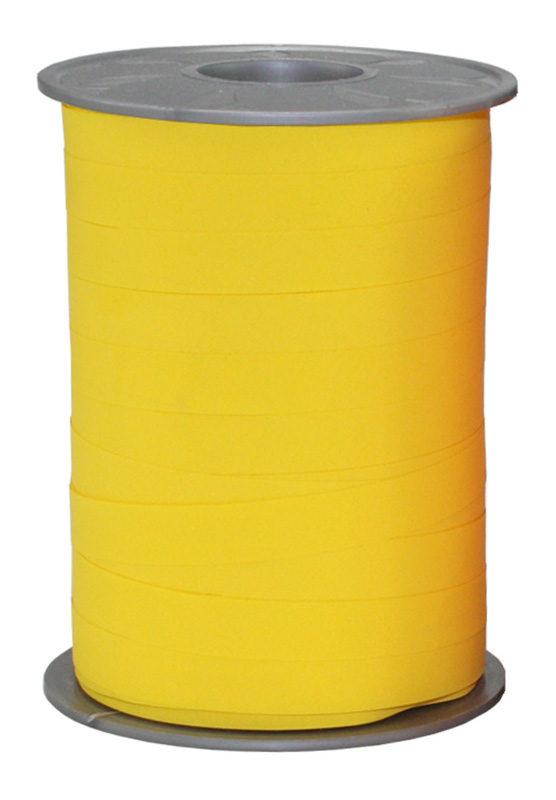 Presentband Mattline 10mmx200m Citron Gul