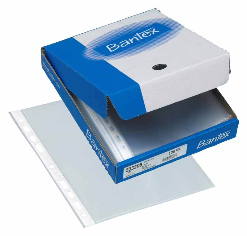 Plastficka Bantex A5 Reflexfri 0,08mm 100st/fp
