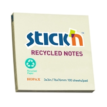 Notisblock Stick'n Recycled Notes