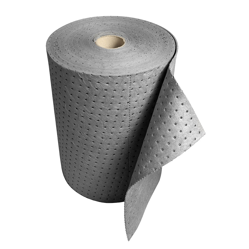 Absorbent EasiTex Universal Plus Dubbla slitskikt 400mmx40m Grå 2rl/fp