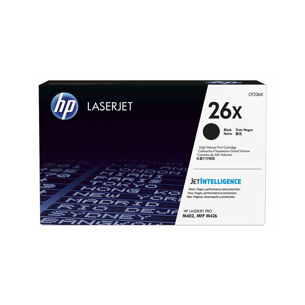 Lasertoner HP 26X Svart