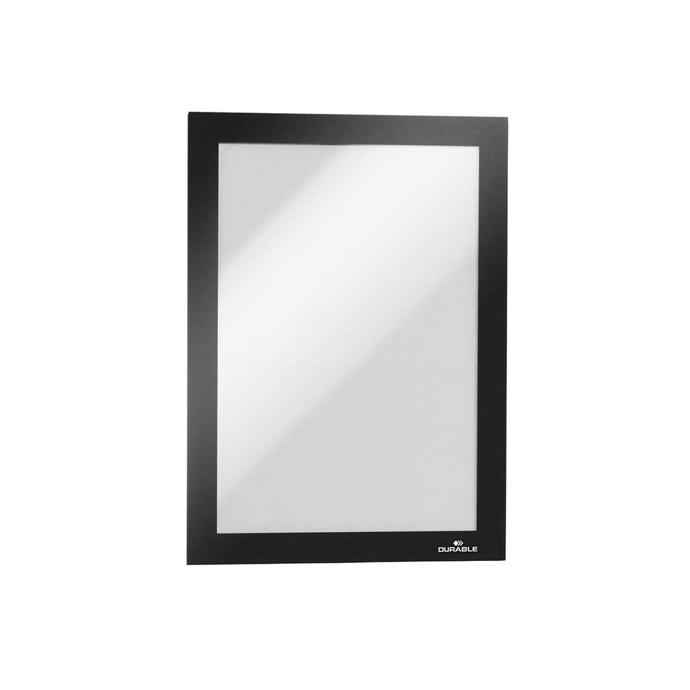 Informationsram Durable Duraframe Magnetic A5 Svart 5st/fp - 4947 01
