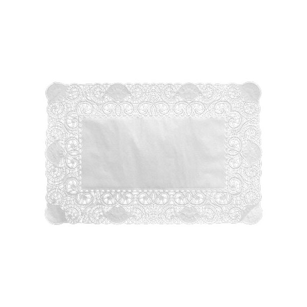 Spetspapper Rektangulär 30x40cm Vit 250st/fp