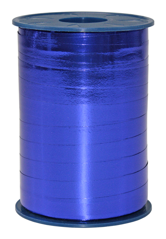 Presentband Metallic 10mmx250m Royalblå