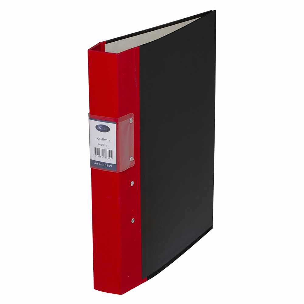 Gaffelpärm Actual A4 40mm Röd