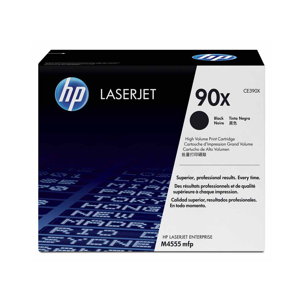 Lasertoner HP 90X Svart - CE390X
