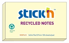 Notisblock Stick'n Recycled Notes