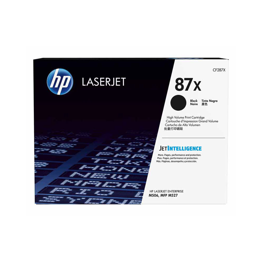 Lasertoner HP 87X Svart