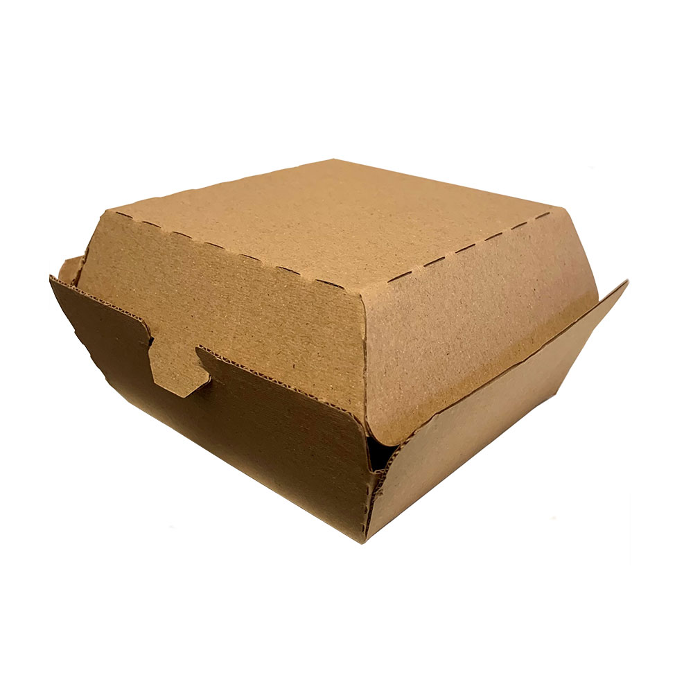 Hamburgerbox i miniwell 130x130x71mm 240st/krt