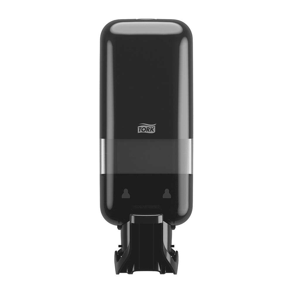 Tvålhållare Tork Skincare Dispenser S4 med armbågsfattning Svart