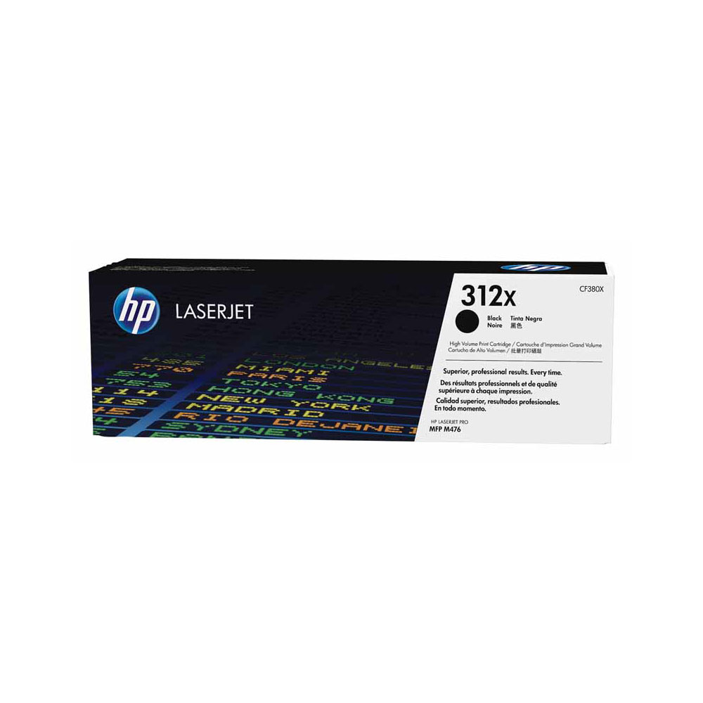 Lasertoner HP 312X Svart