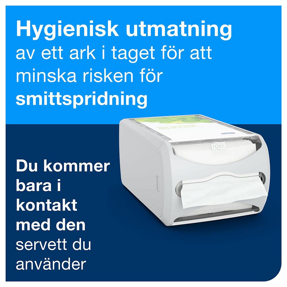 Dispenser Tork Xpressnap® N4 Liggande Ljusgrå