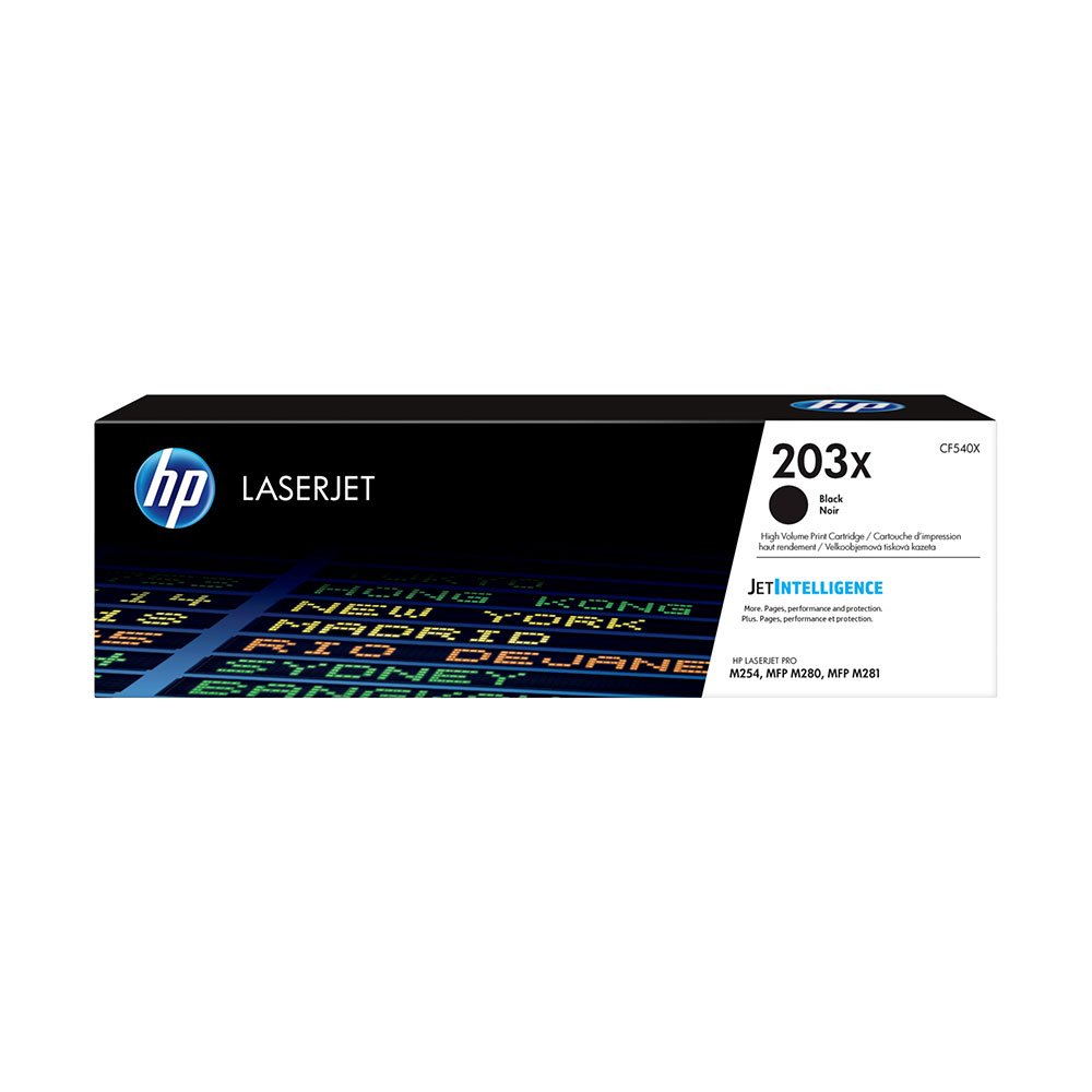 Lasertoner HP 203X Svart