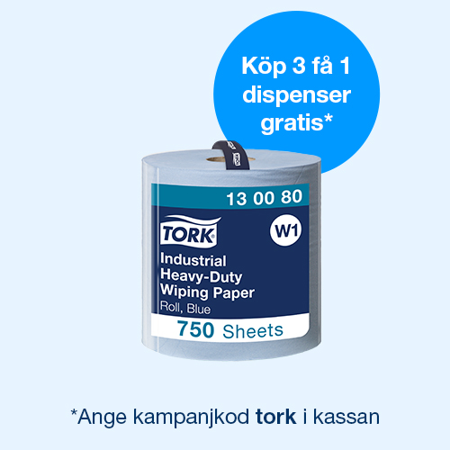 Torkrulle Tork Avtorkningspapper W1 Extra Kraftigt (Quick Dry) 3-lags 255m/rl