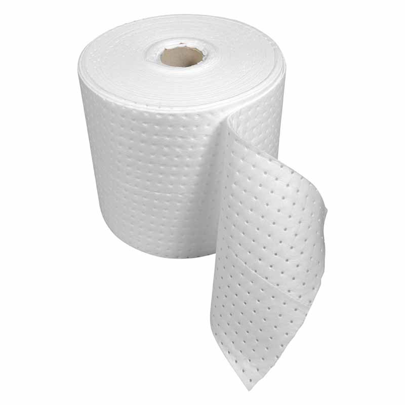 Absorbent EasiTex Oil Only Plus Dubbla slitskikt 330mmx40m 270g 2rl/fp