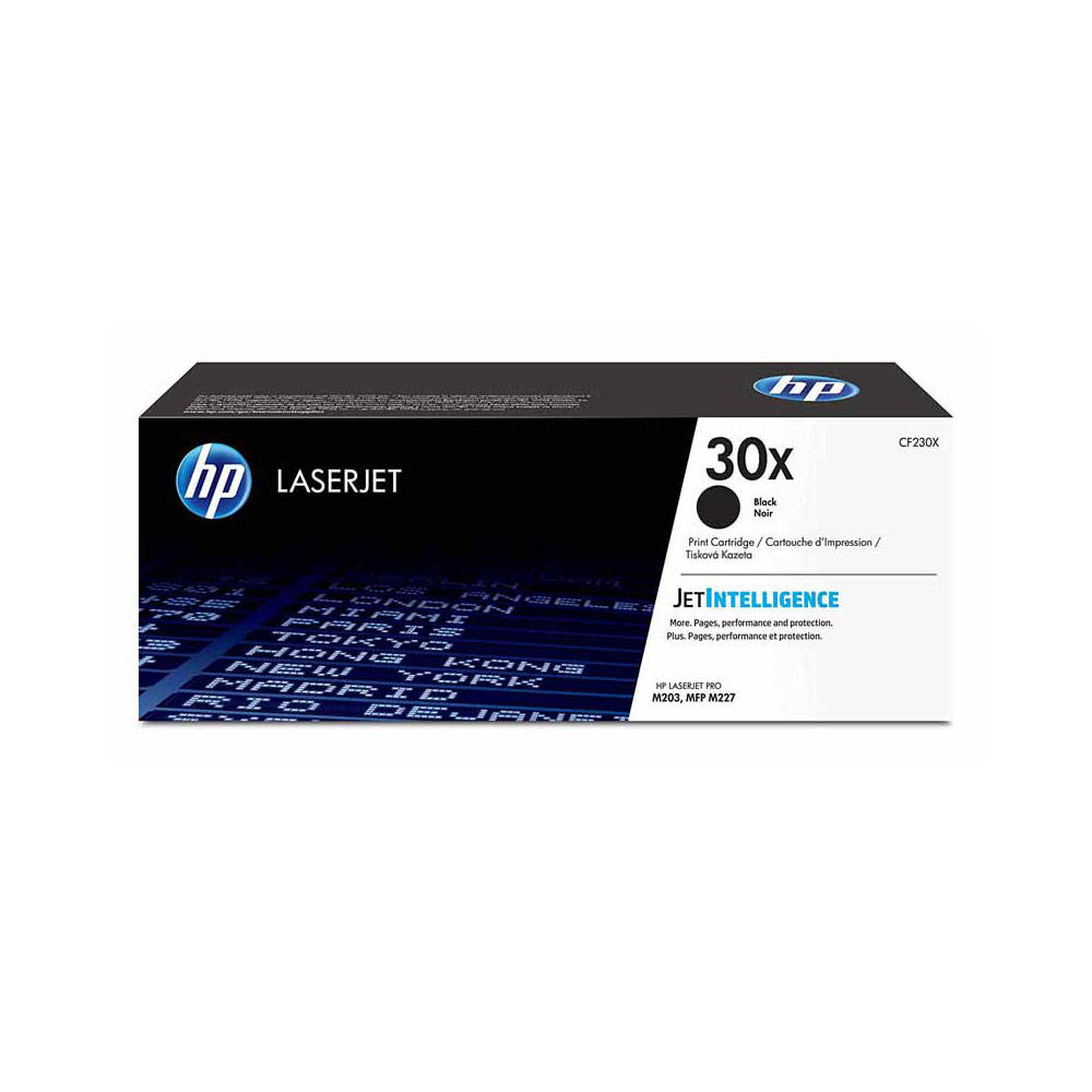 Lasertoner HP 30X Svart