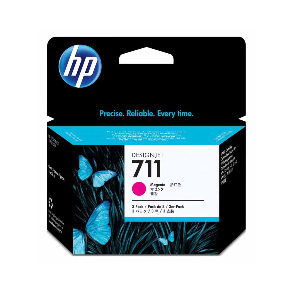 Ink-Jet Patron HP Nr: 711   magenta 29ml 3-pack