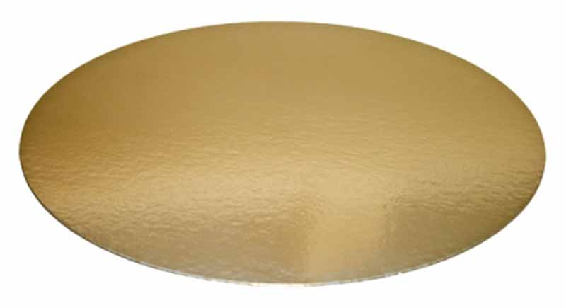 Tårtbricka Guld/Silver Ø25cm 100st/fp