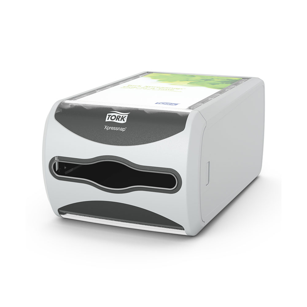 Dispenser Tork Xpressnap® N4 Liggande Ljusgrå