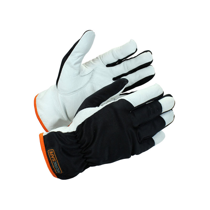 Montagehandske Worksafe A10-122 Getläder Stl. 9