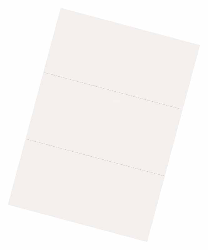 Standardblankett otryckt 900st/fp (3st per A4 ark)