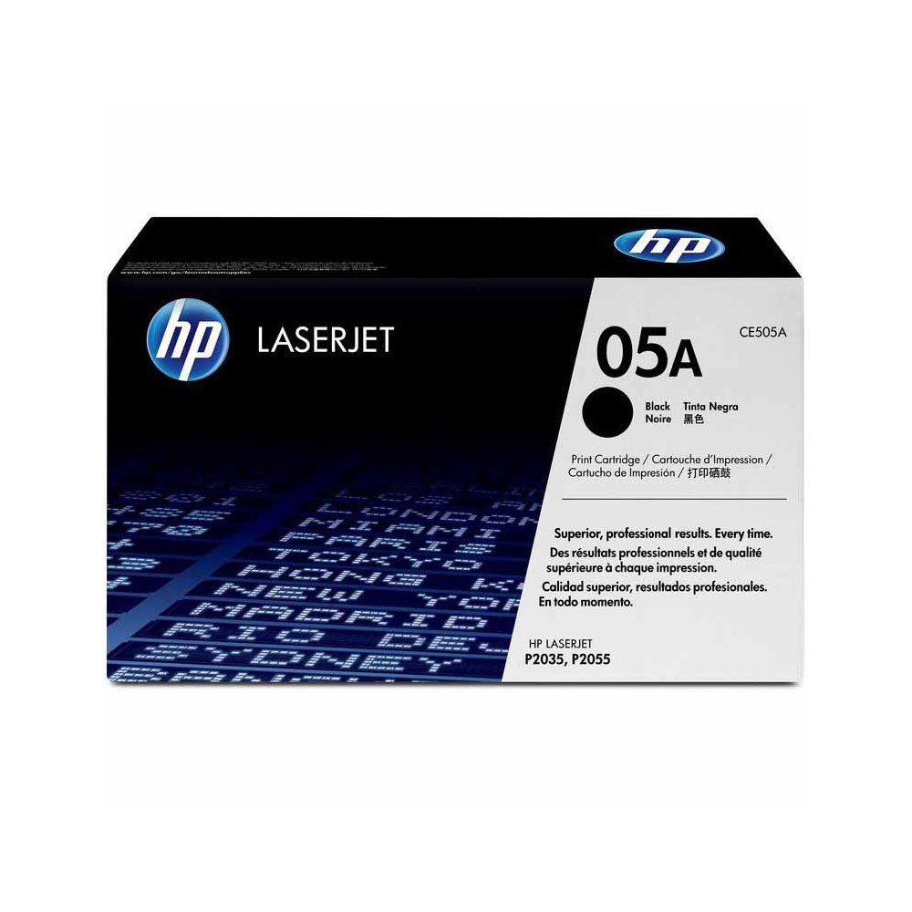 Lasertoner HP 05A Svart - CE505A