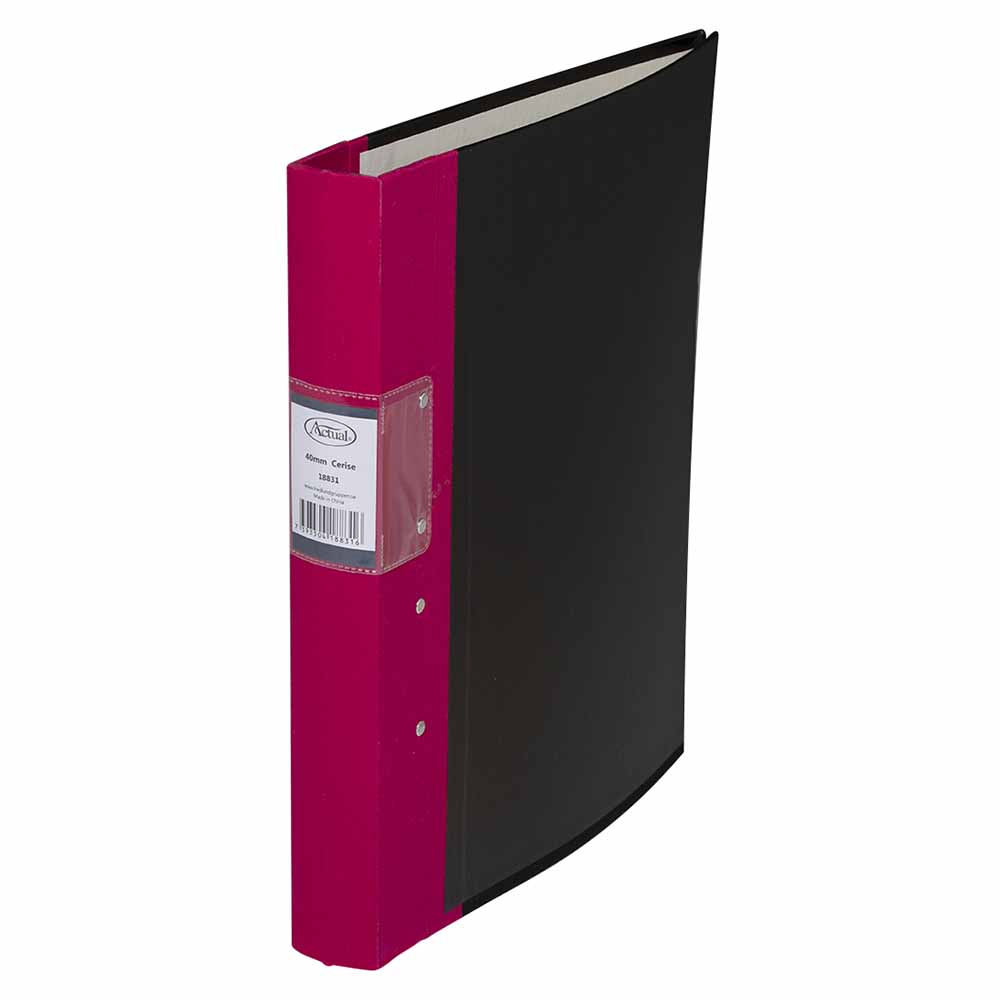 Gaffelpärm Actual A4 40mm Cerise