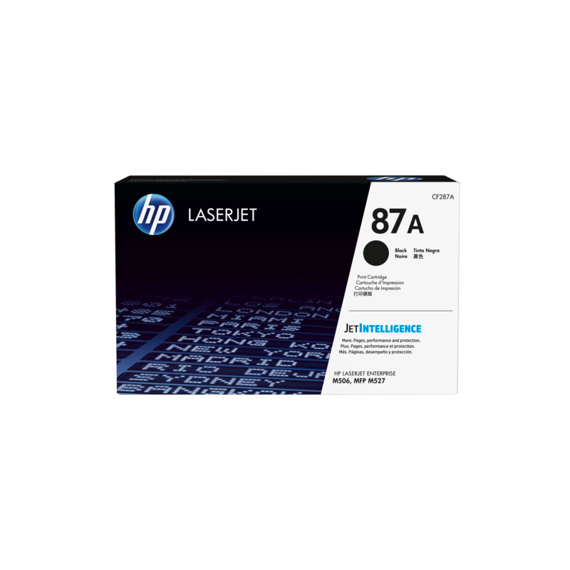 Lasertoner HP 87A Svart