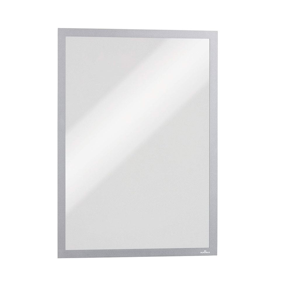 Informationsram Durable Duraframe Magnetic A3 Silver 5st/fp