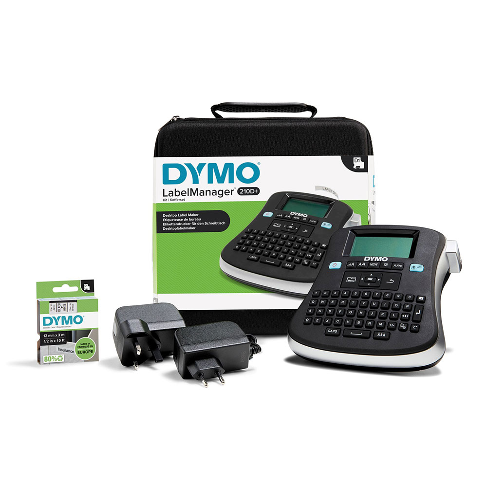 Märkmaskin Dymo LabelManager 210D Svart/silver