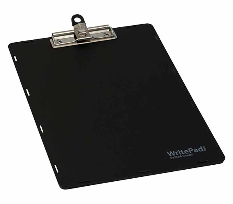 Skrivplatta Keba WritePad A4 Stående Svart
