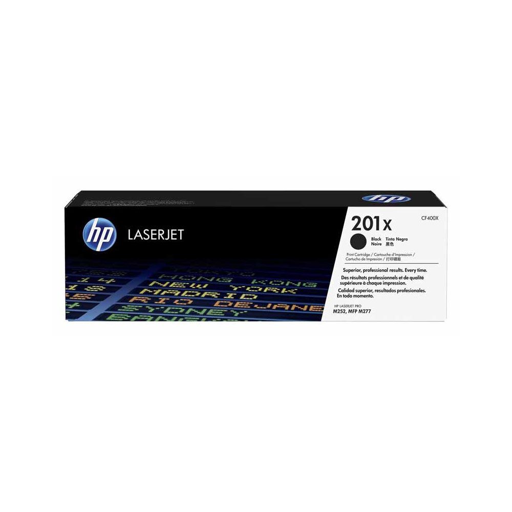 Lasertoner HP 201X Svart - CF400X