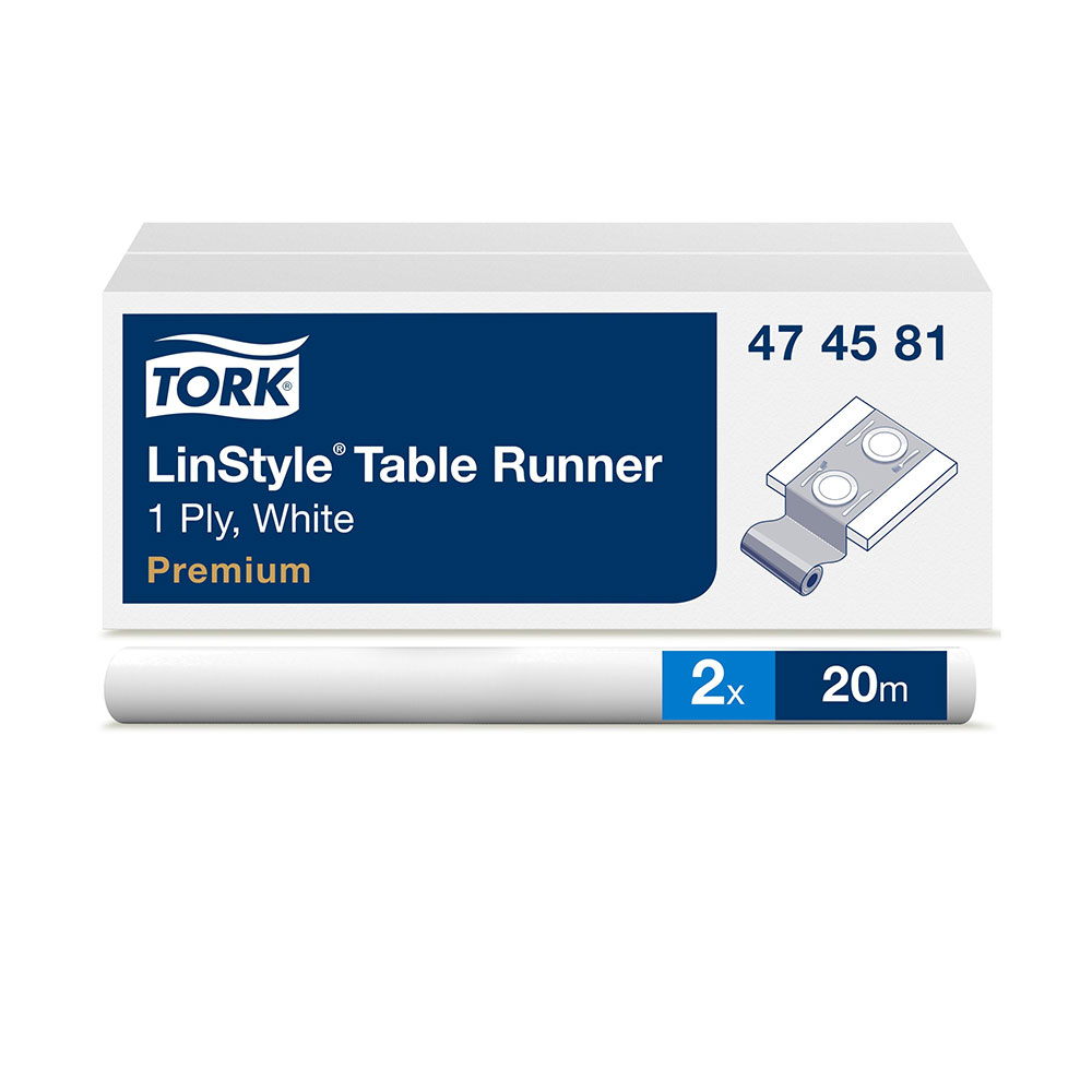 Bordsduk Tork LinStyle 120cmx20m Vit