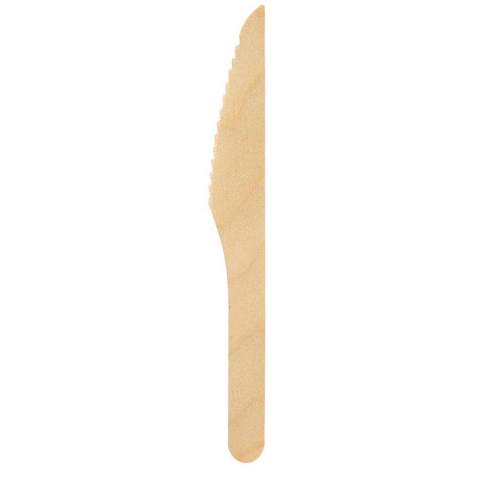 Bestick Duni Petit Vaxat trä Kniv 165mm 100st/fp
