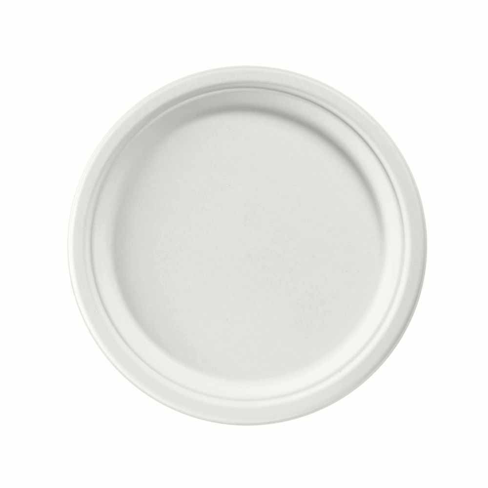 Tallrik Duni BioPak Dine 26cm Vit 50st/fp - 205759