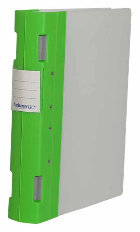 Gaffelpärm KEBAergo A4 55mm Lime