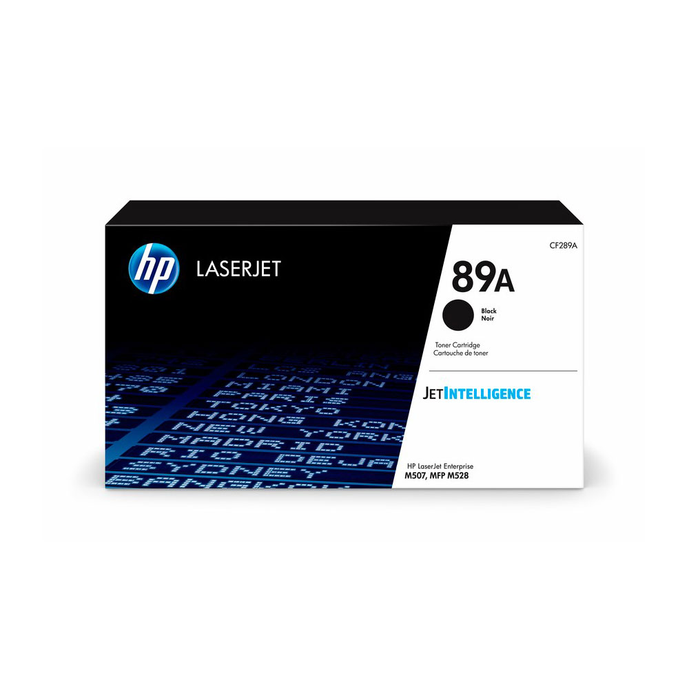 Lasertoner HP 89A Svart - CF289A