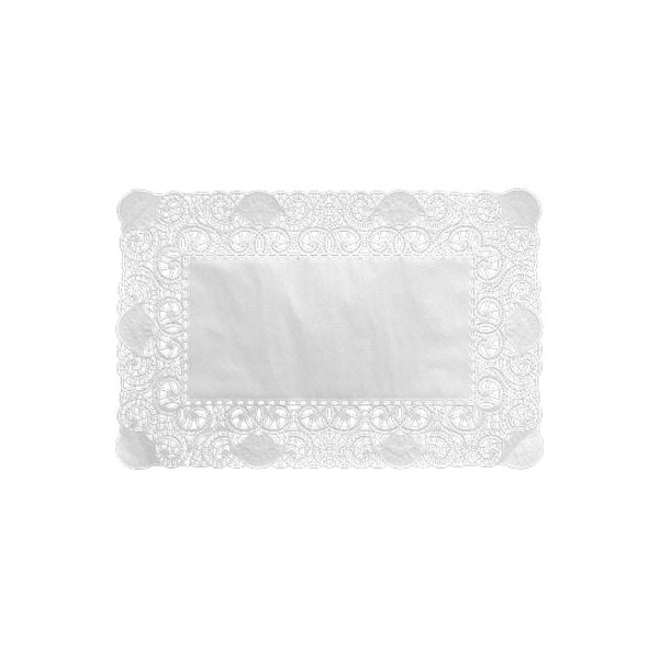 Spetspapper Rektangulär 25x35cm Vit 250st/fp