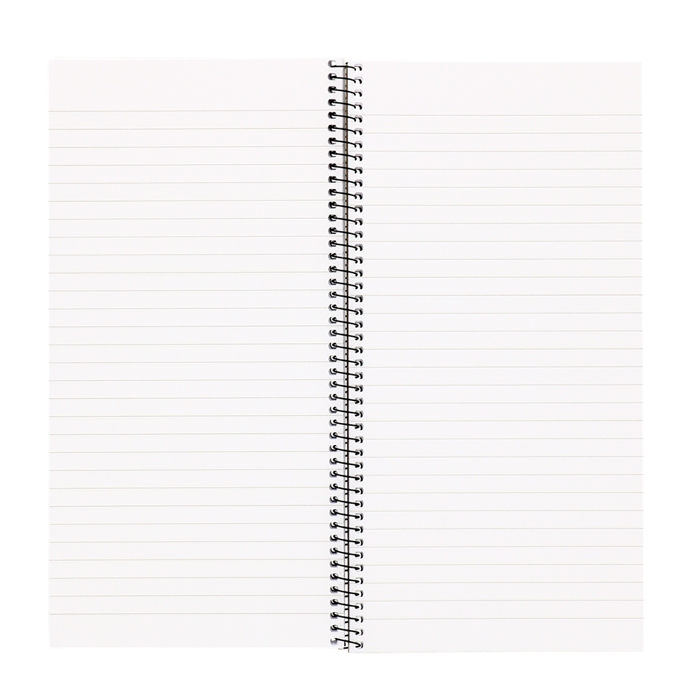 Kollegieblock Bantex Spiralkladd 148×295mm Linjerat 70g Ohålat