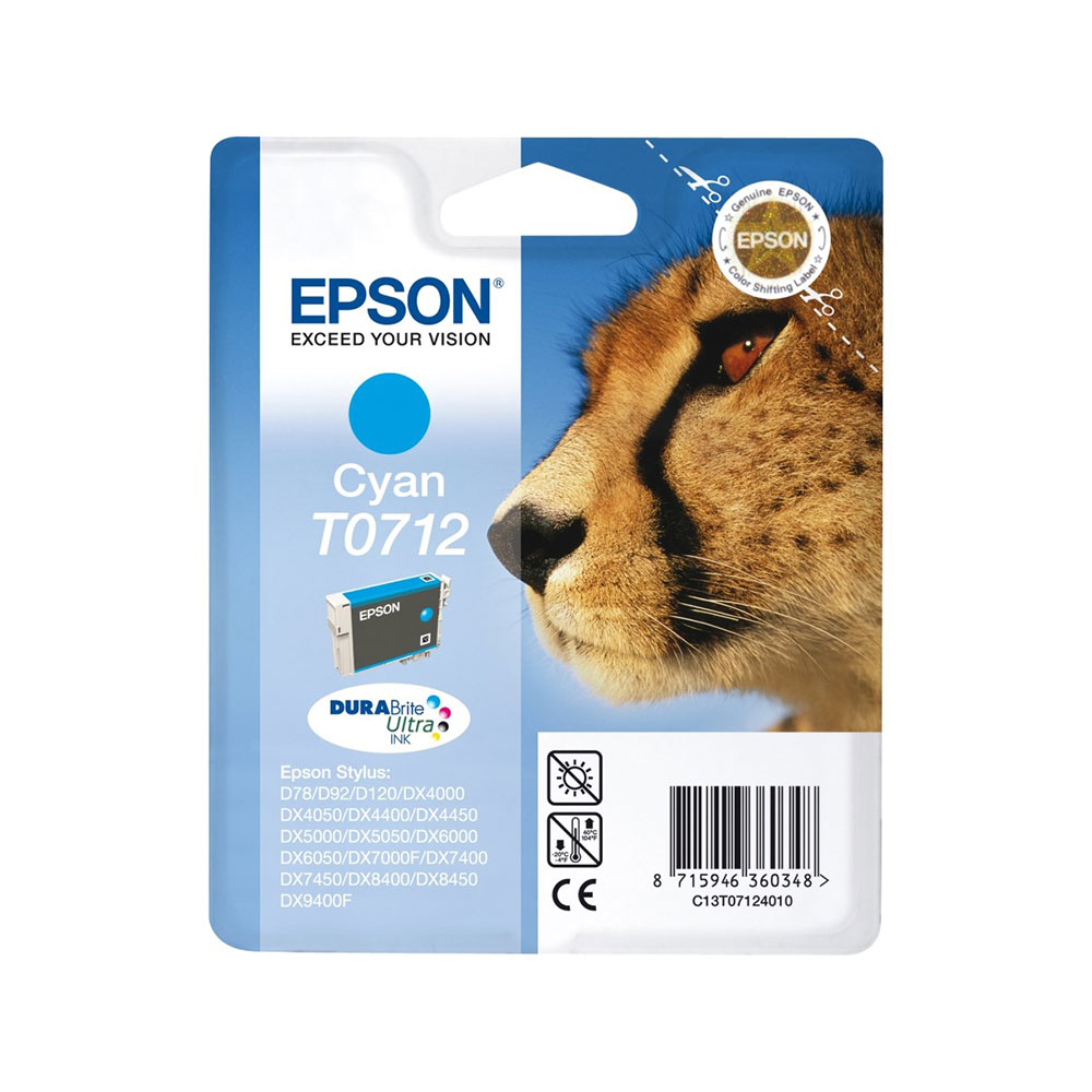 Ink-Jet Patron Epson Stylus DX4000/4050/4400/4450 Cyan 5,5ml