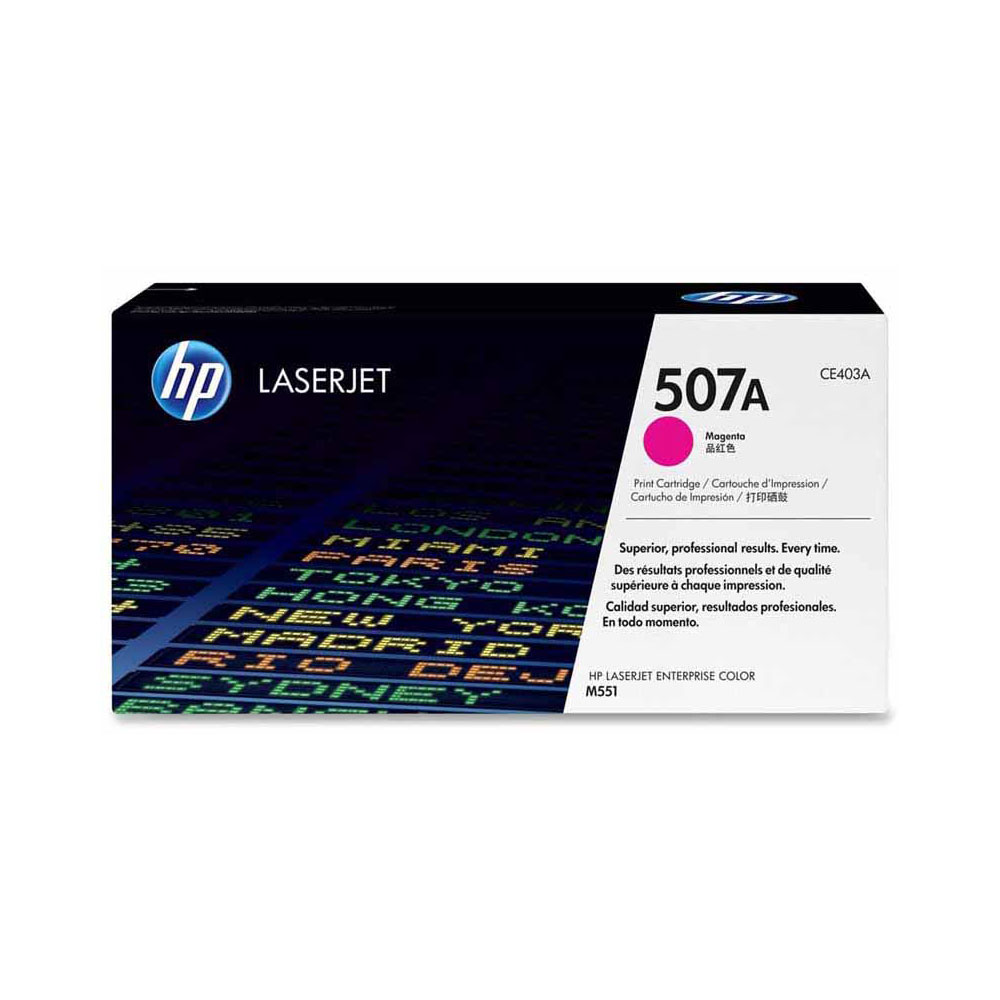 Lasertoner HP 507A Magenta - CE403A