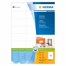 Etikett Herma Premium