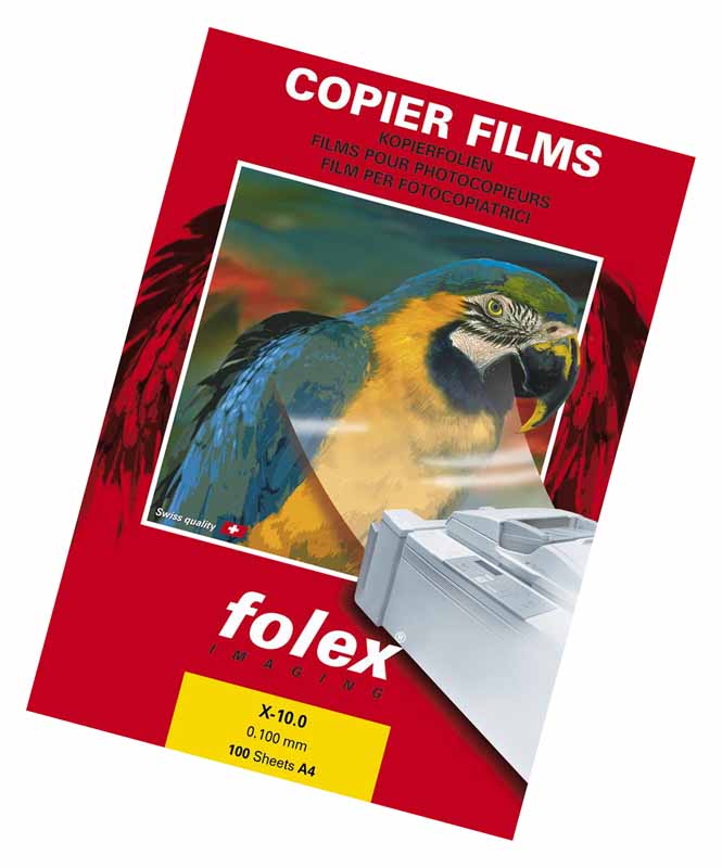 OHfilm Folex A4 X10 Tjocklek 0,100 mm, 100 st/fp