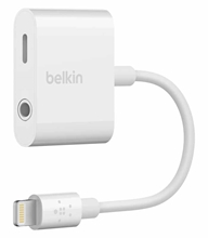 Adapter Belkin Charge Rockstar lightning/3,5 mm